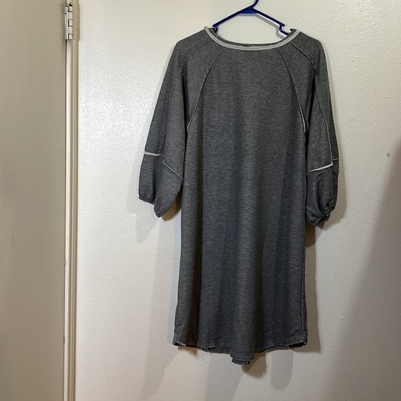 GiGiO gray sweatshirt dress. Size Small. NWT - Picture 7 of 12
